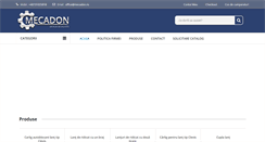 Desktop Screenshot of mecadon.ro