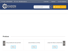 Tablet Screenshot of mecadon.ro